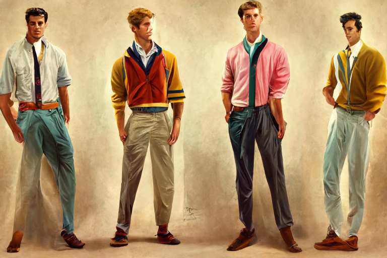 80s Men's Clothing: How to Get the Look –