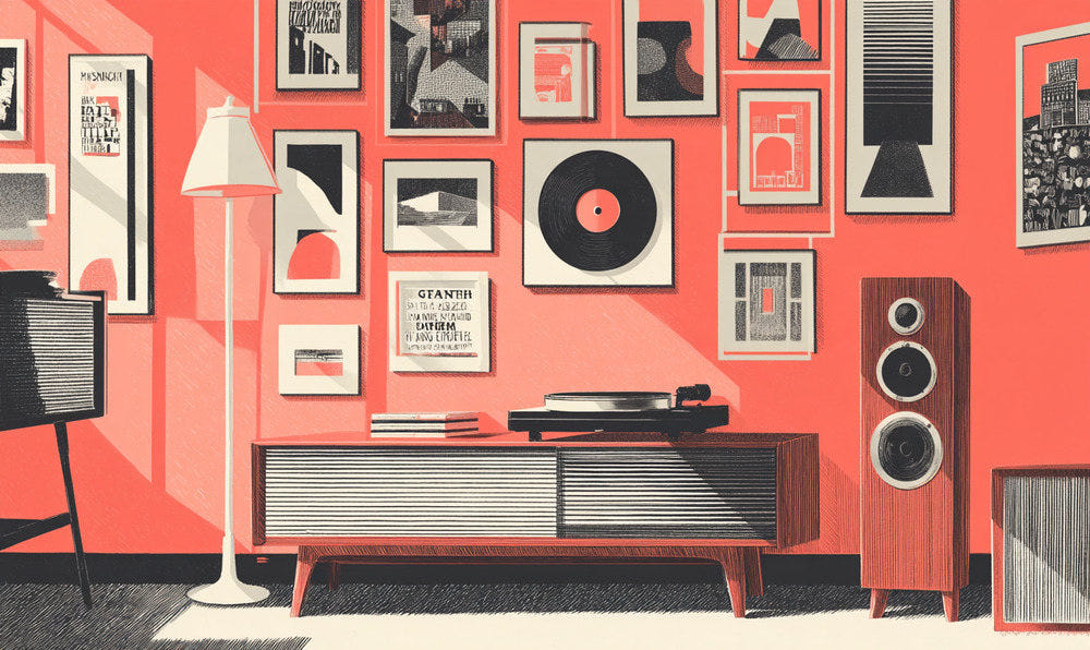 How to Build a Retro Wall That Doesn't Look Like a Dorm Room