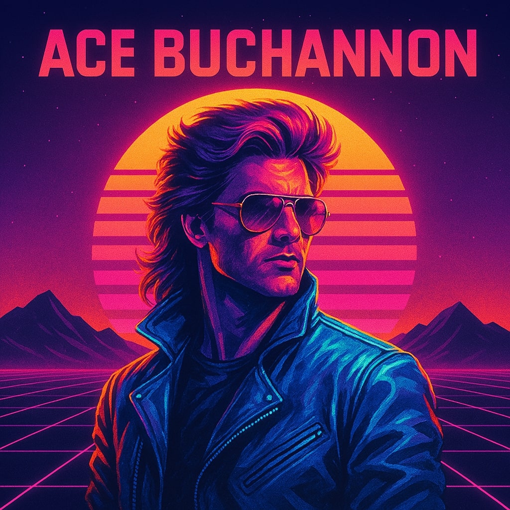 Ace Buchannon – Classic 80s-style Outrun Synthwave