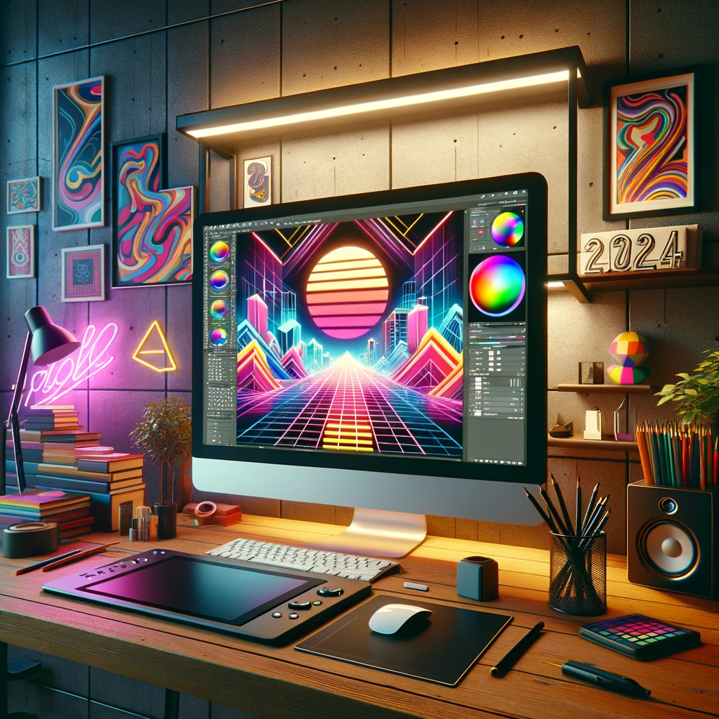 The 2024 Guide to Retro-Inspired Digital Art