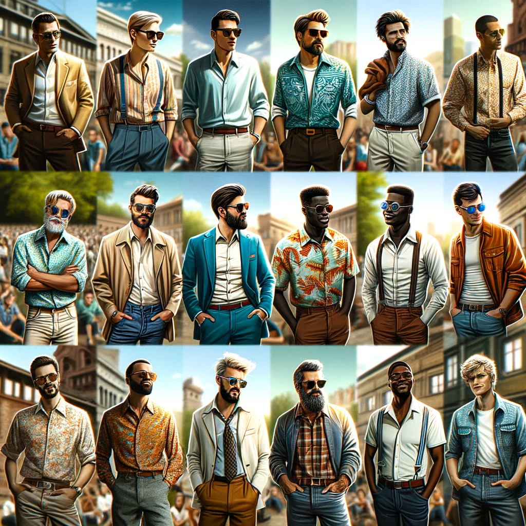 Retro Men's Shirts Making a Comeback in 2024