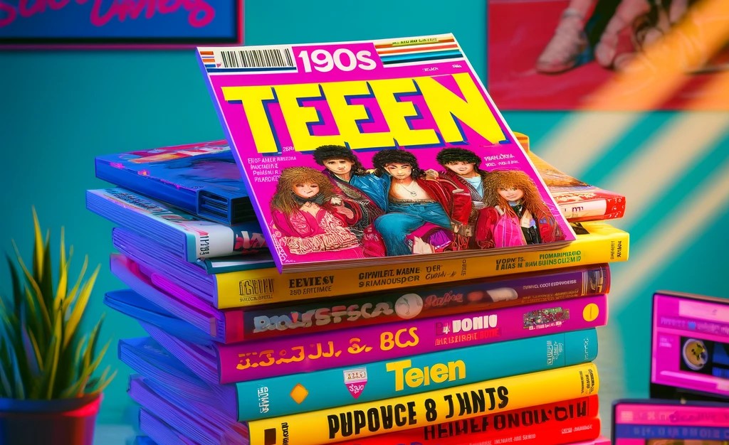 A Look Back at 80s Teen Magazines