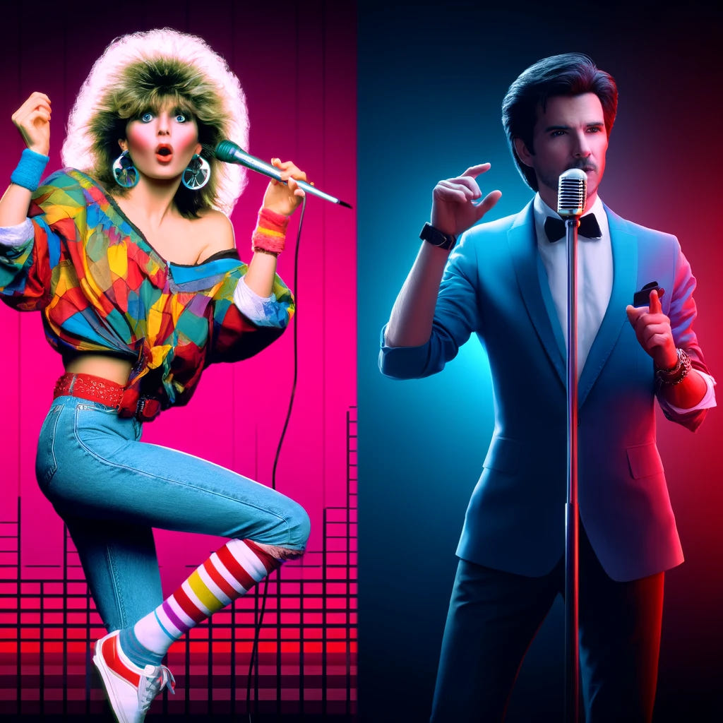 Analyzing 80s Pop Stars' Careers: Then and Now