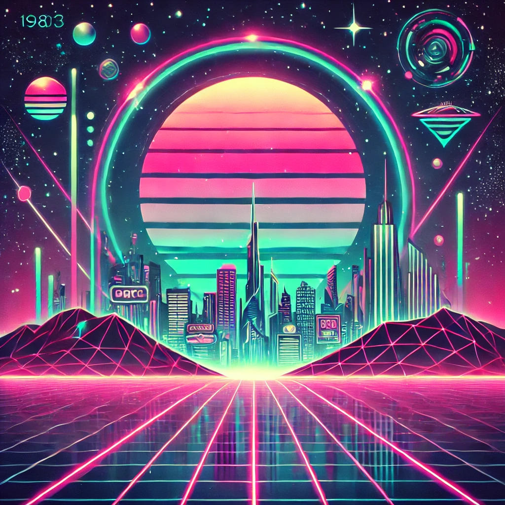 Dive Into the Retro Vibe with Your Phone Wallpaper