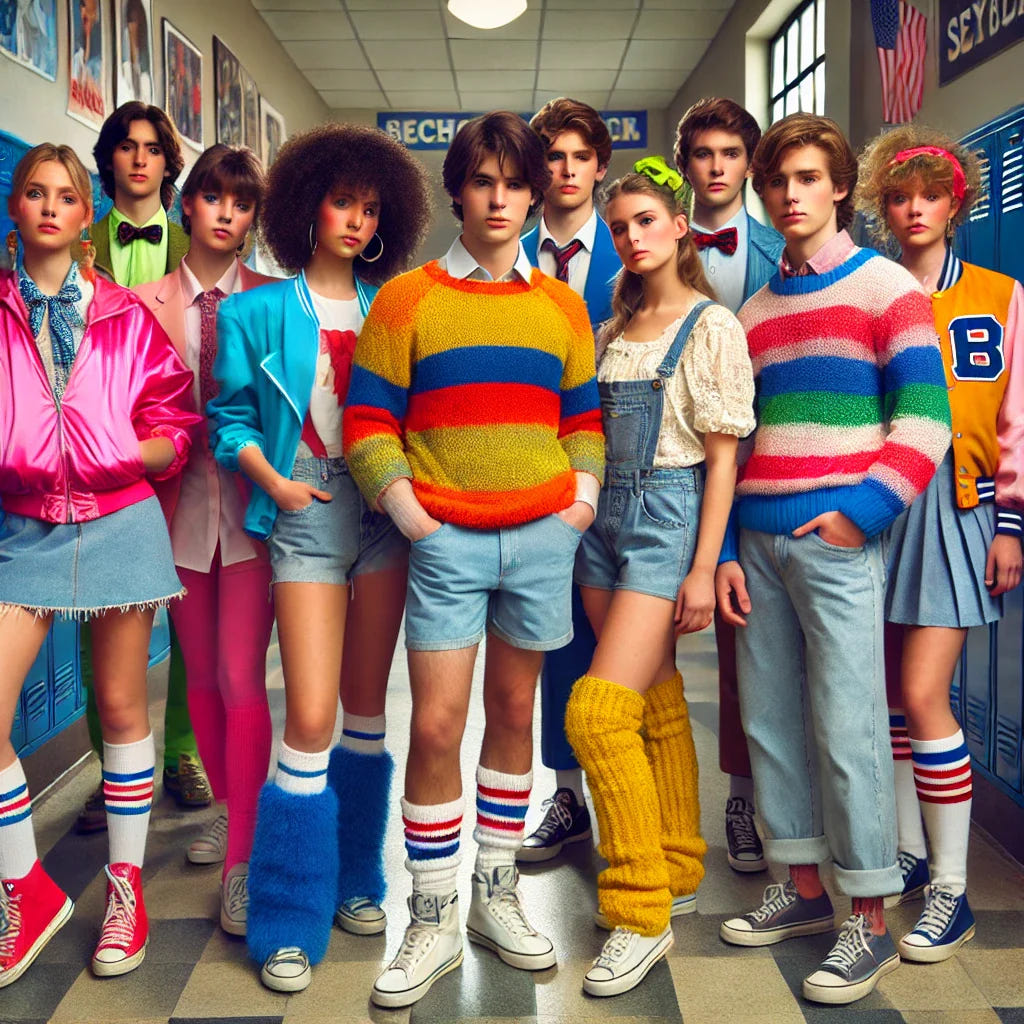 80s High School Fashion Trends