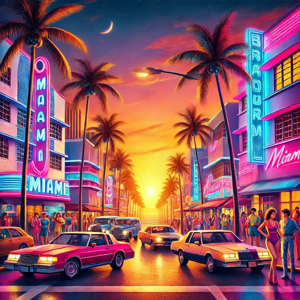 80s Miami: The Magic, Madness, and Style That Defined an Era – Newretro.Net