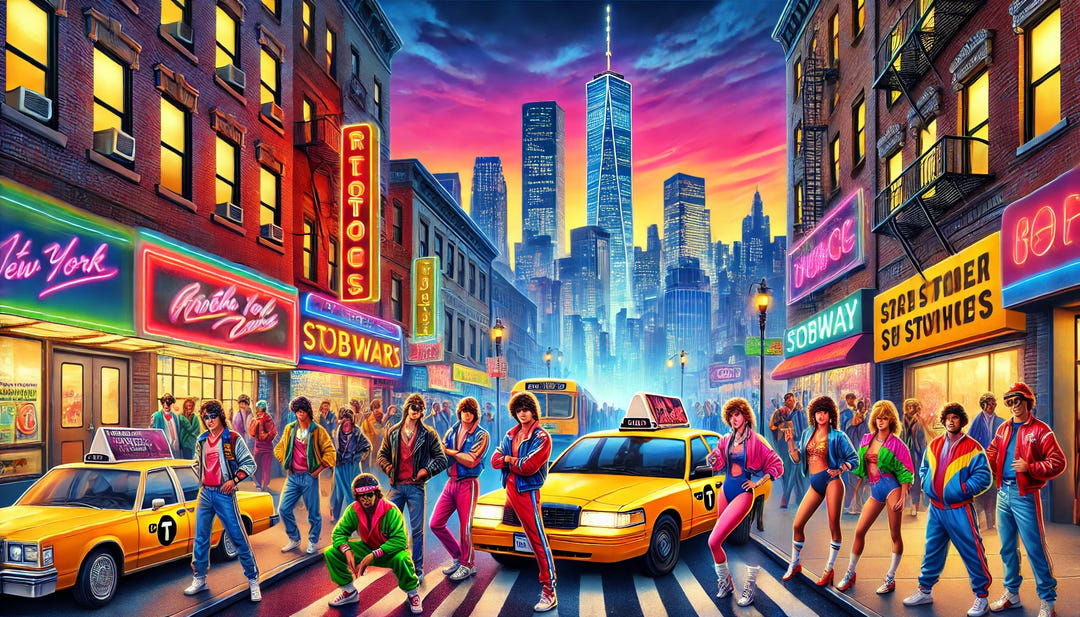 The Electric Buzz of 80s New York: A Dive Into Retro Cool