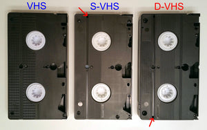 How many types of VHS tapes are there? VHS Brands