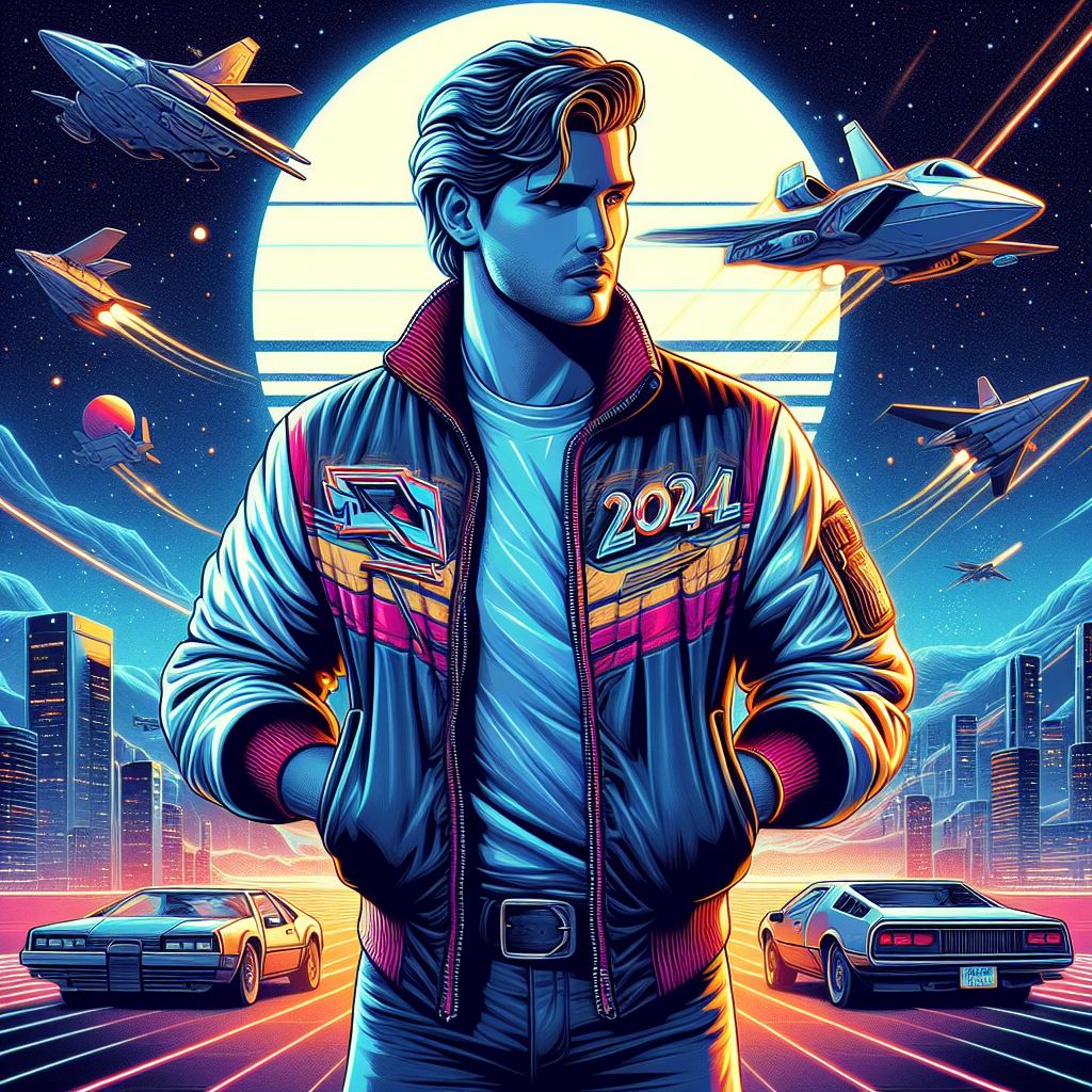 2024's Take on Classic 80s Bomber Jackets