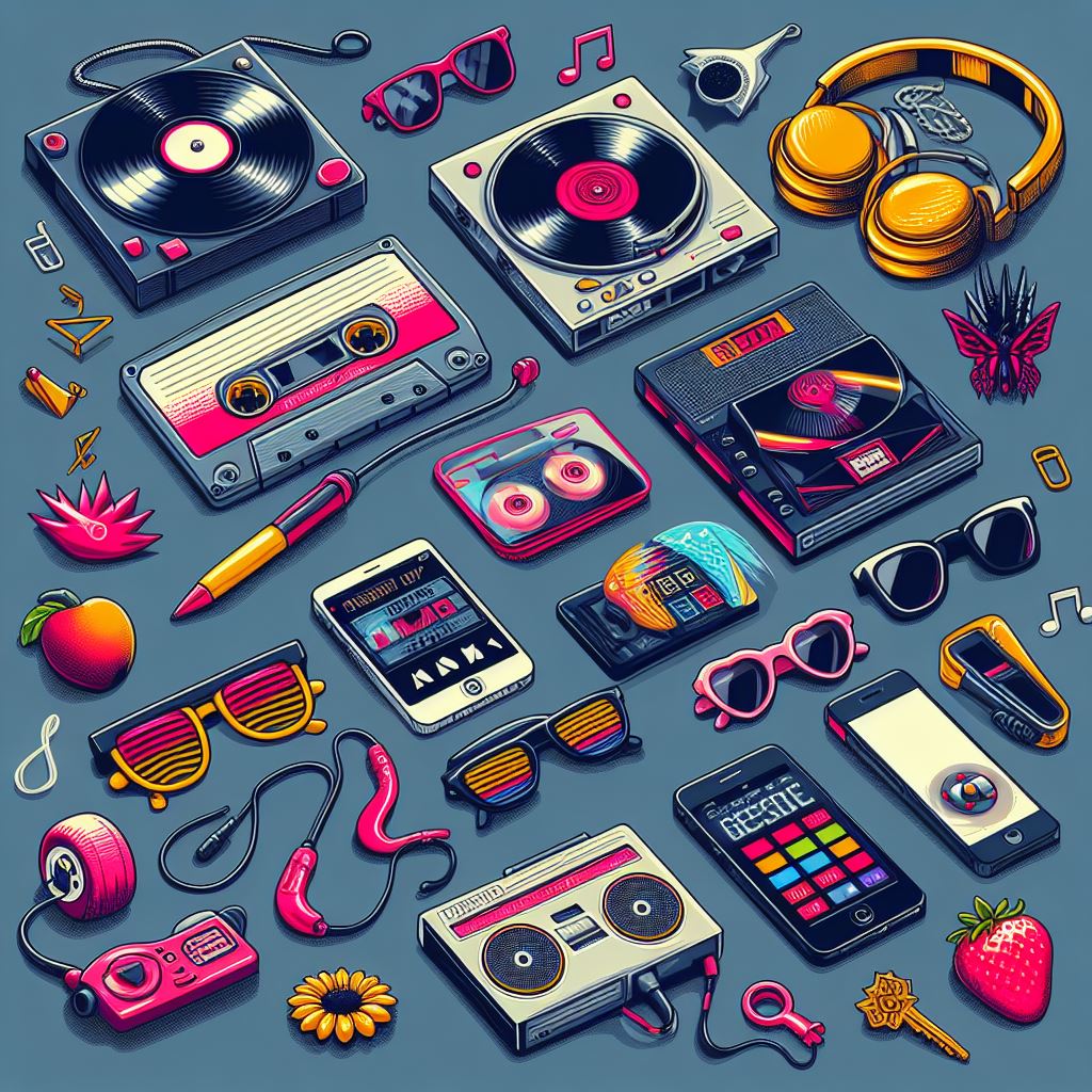 10 Retro 80'S Accessories