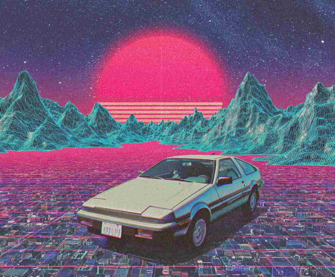 Designing a Synthwave Album Cover from Scratch