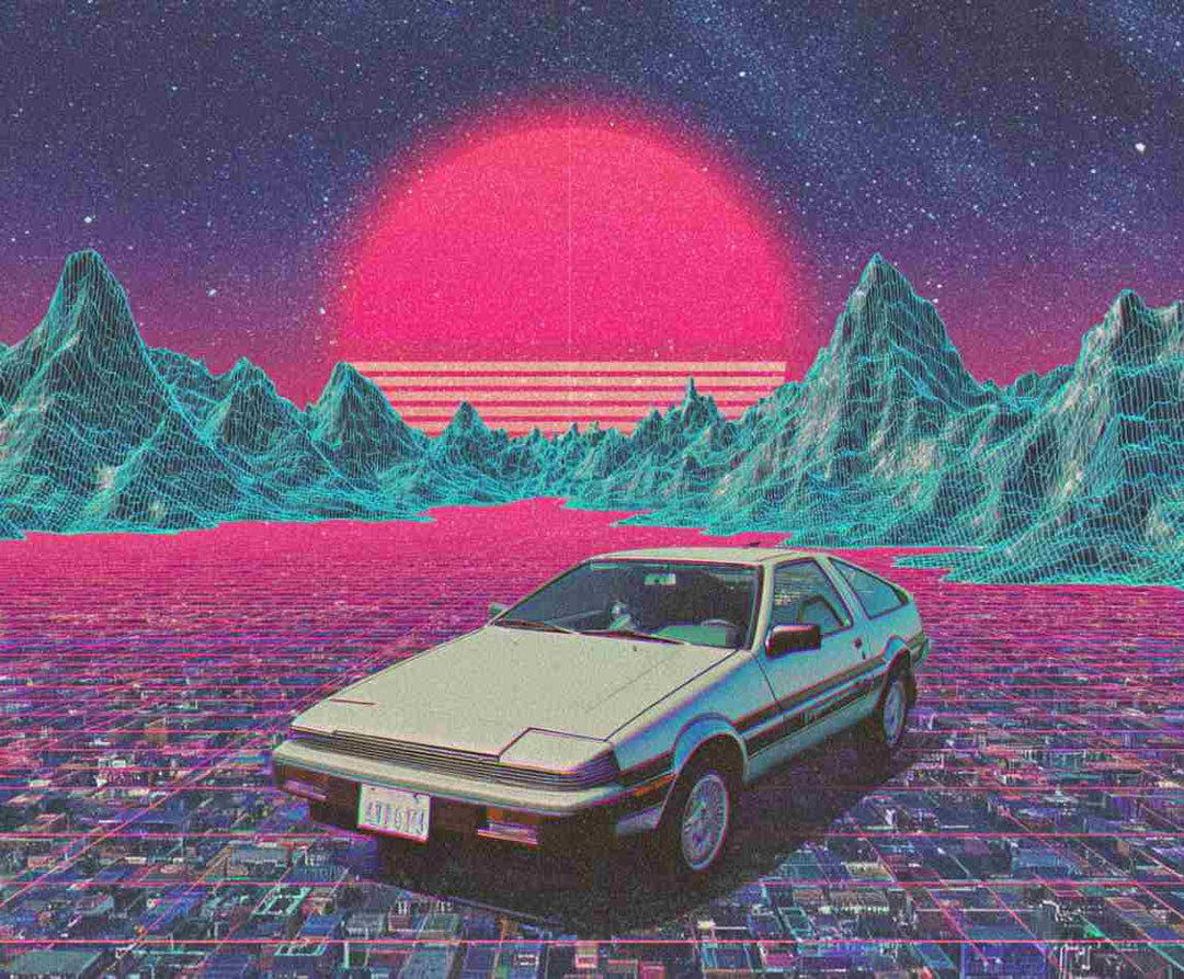 Designing a Synthwave Album Cover from Scratch