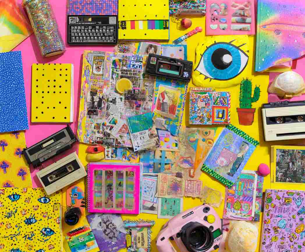 How to Make an 80s Scrapbook (With Things You Have at Home)