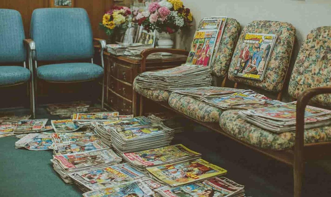 That Comforting, Dusty Smell of Old Magazines in the Waiting Room