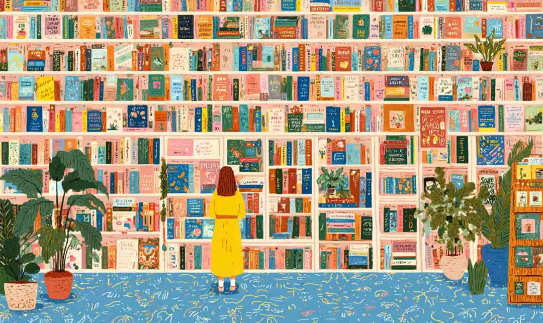 The Calming Experience of Browsing Bookstores Without Urgency