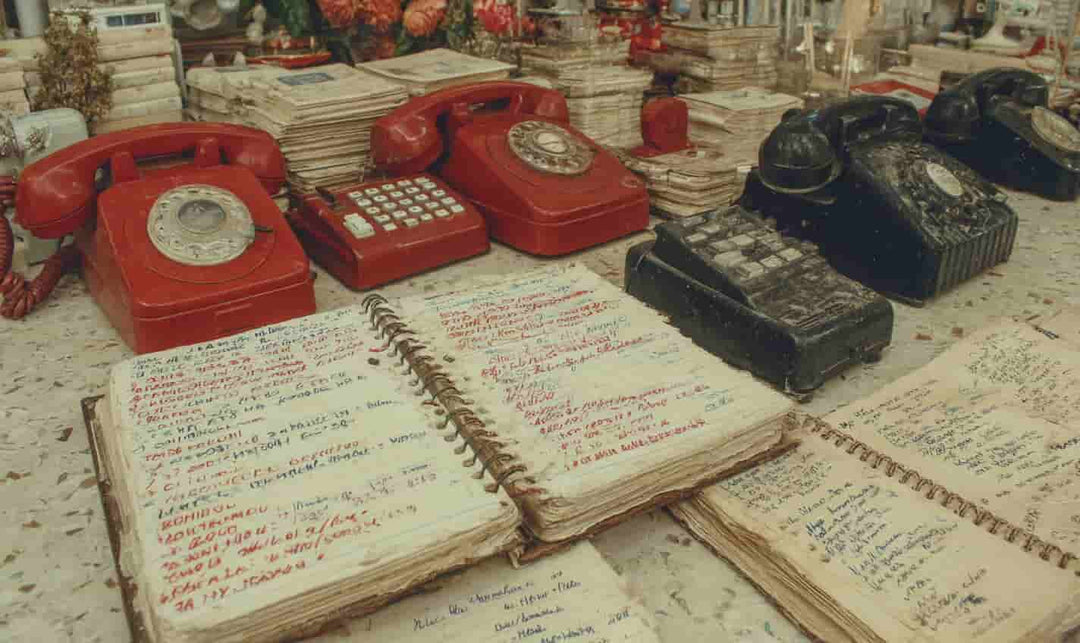 The Charm of Handwritten Phone Number Books