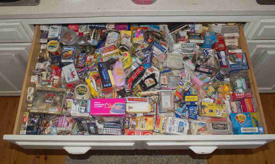The Magic of Junk Drawers in Every 80s Kitchen