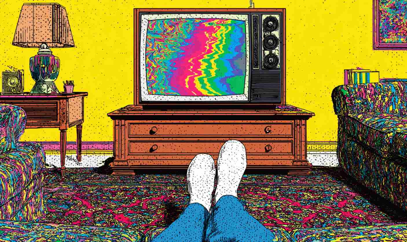 The Strange Comfort of Watching Commercials with Static – Newretro.Net