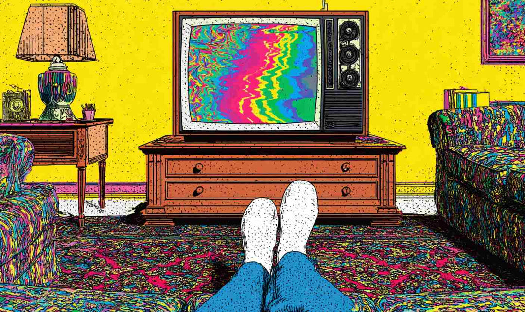 The Strange Comfort of Watching Commercials with Static