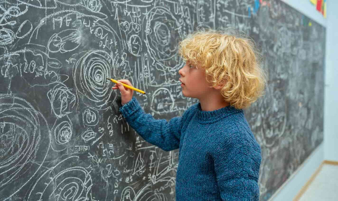 What made classroom chalkboards so satisfying