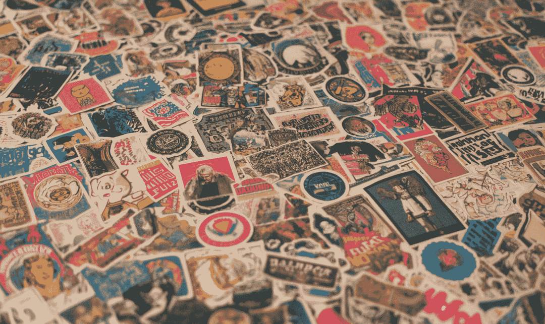 When Collecting Stickers Was a Full-Time Hobby