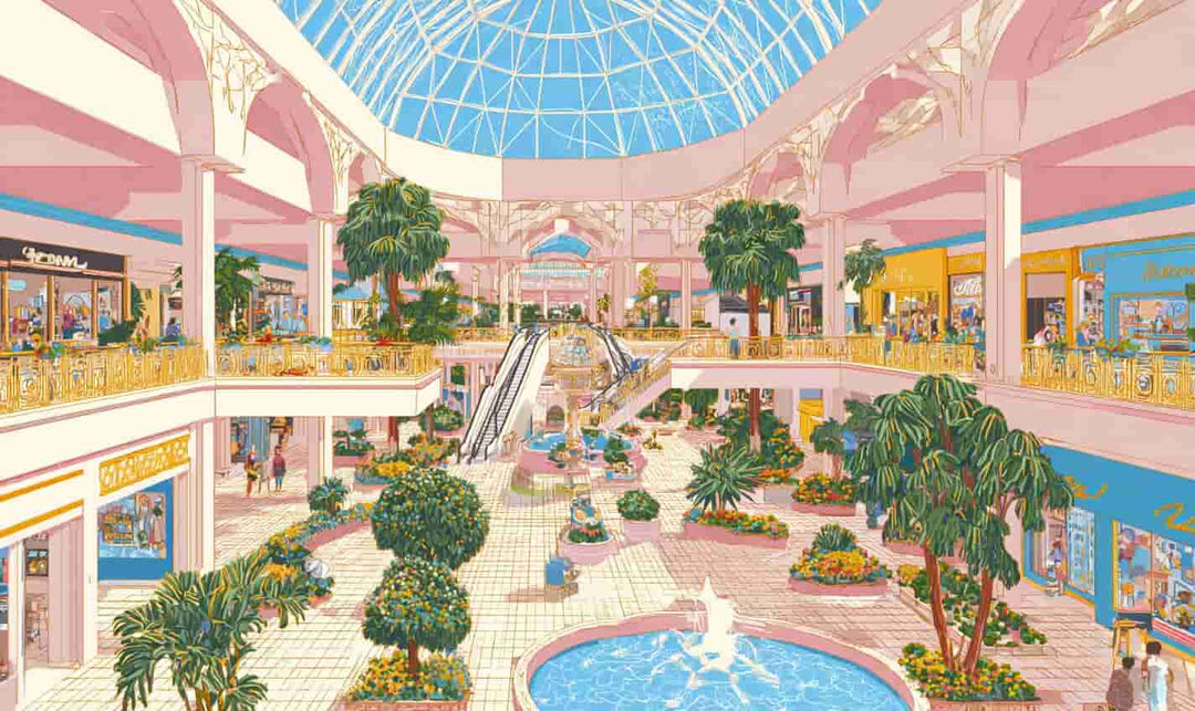 Why Malls Felt Like Entire Worlds