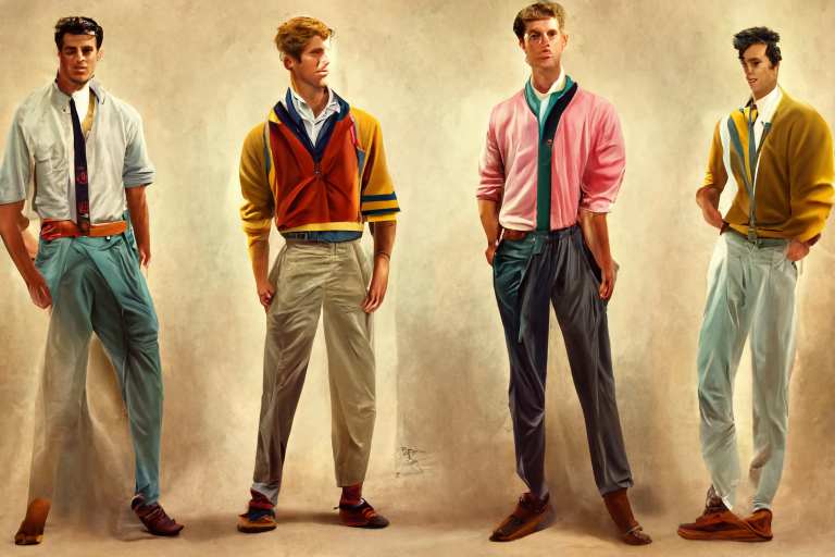 80s Men's Clothing: How to Get the Look
