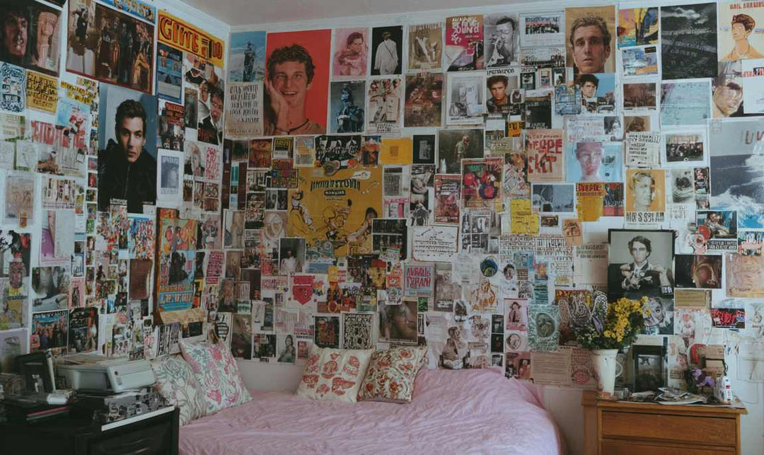 The Nostalgia of Posters, Pinboards, and Bedroom Walls