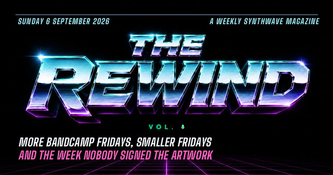 The Rewind Vol. 8 cover, Sunday 6 September 2026