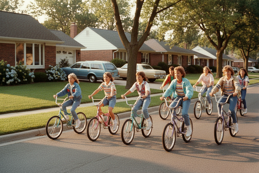 The Simple Joy of Riding Bikes Around the Neighborhood