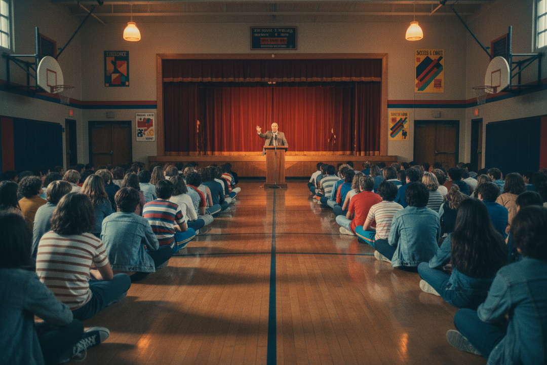 Why School Assemblies Felt Dramatic