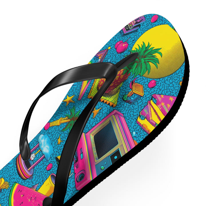 Pineapple Flip Flops 1984