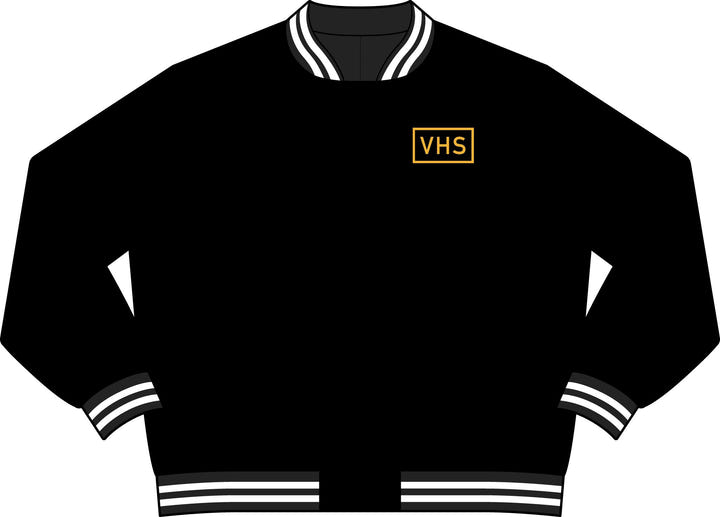 Downshift Varsity 1985 print placement, front