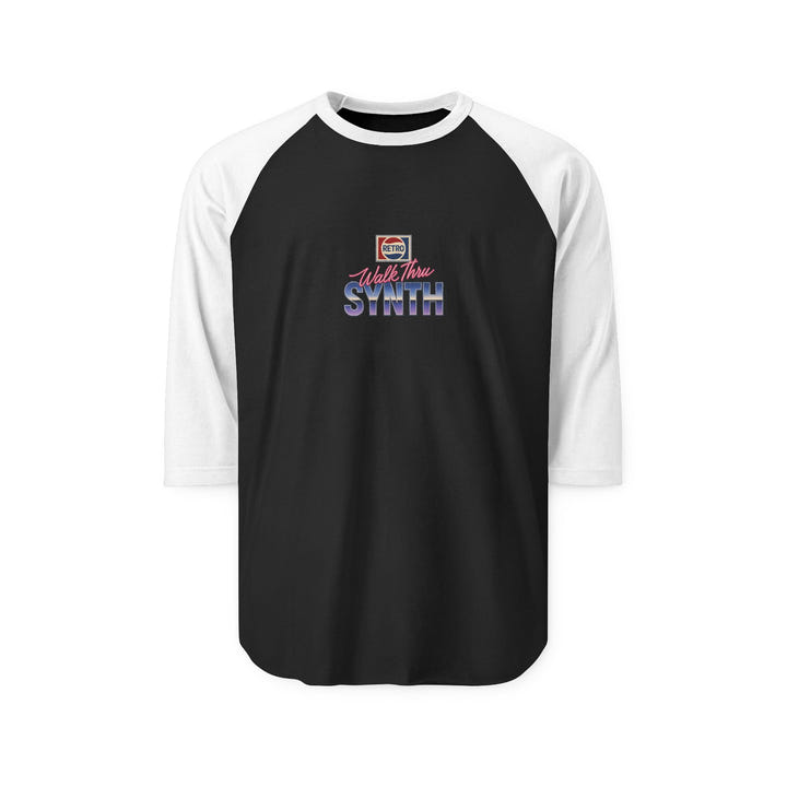 Retro Synth Raglan Shirt