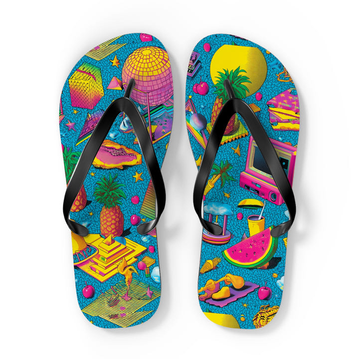 Pineapple Flip Flops 1984