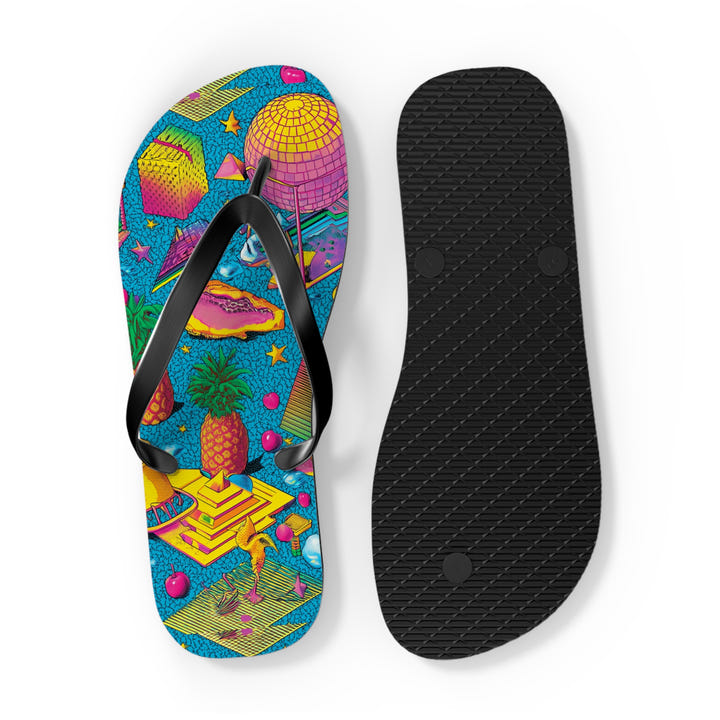 Pineapple Flip Flops 1984