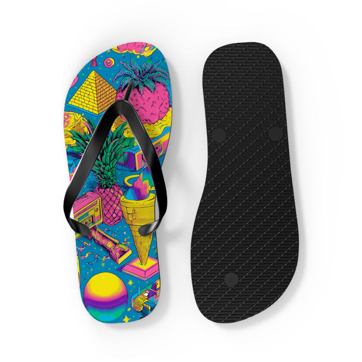 Ice Cream Flip Flops 1986