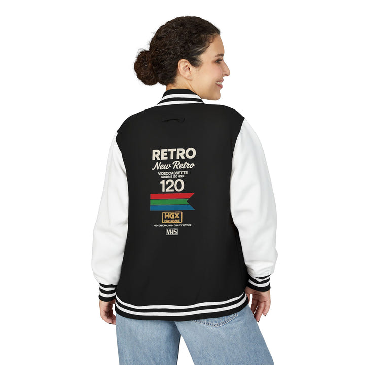 Retro VHS Letterman Jacket
