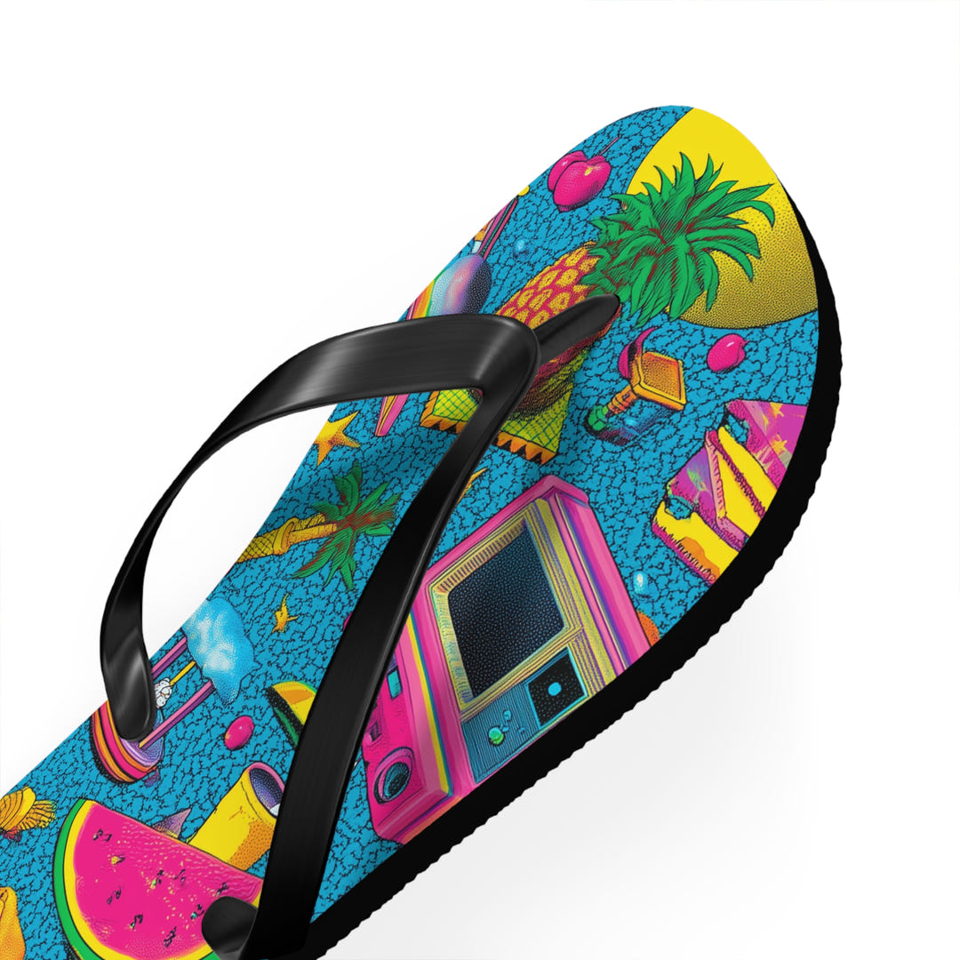 Pineapple Flip Flops 1984