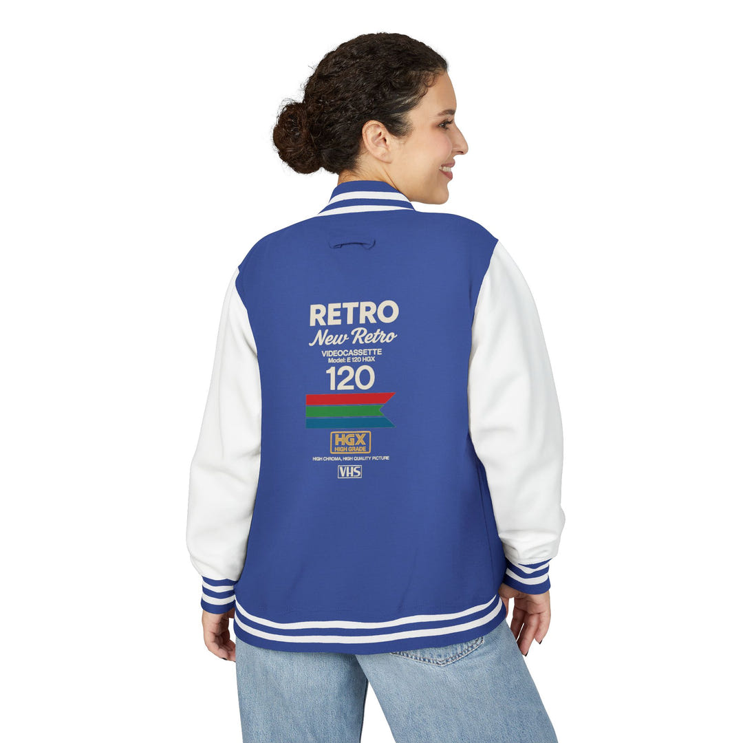 Retro VHS Letterman Jacket