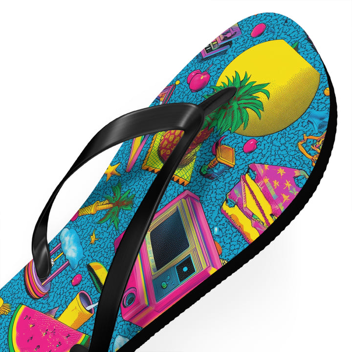 Pineapple Flip Flops 1984