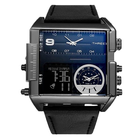 Retro Leather Watch 1983