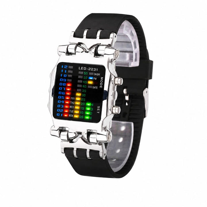 Silver Waterproof Watch 1986