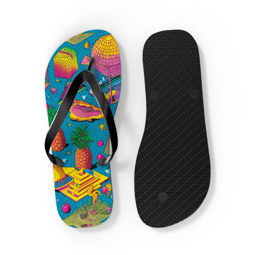 Pineapple Flip Flops 1984