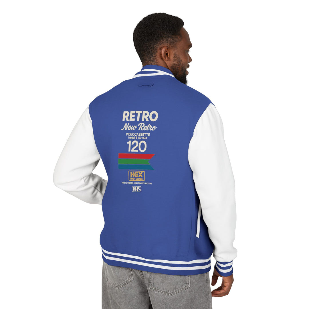 Retro VHS Letterman Jacket