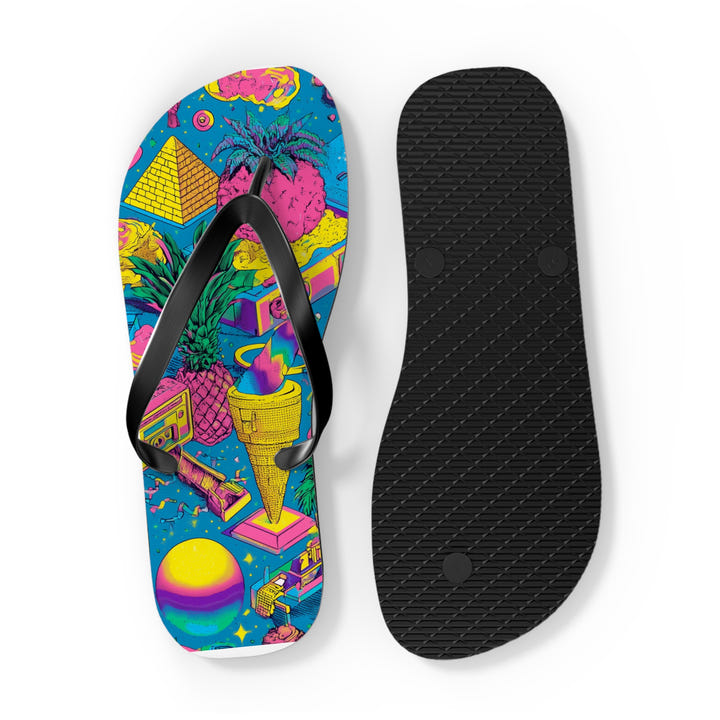 Ice Cream Flip Flops 1986
