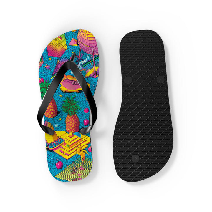 Pineapple Flip Flops 1984