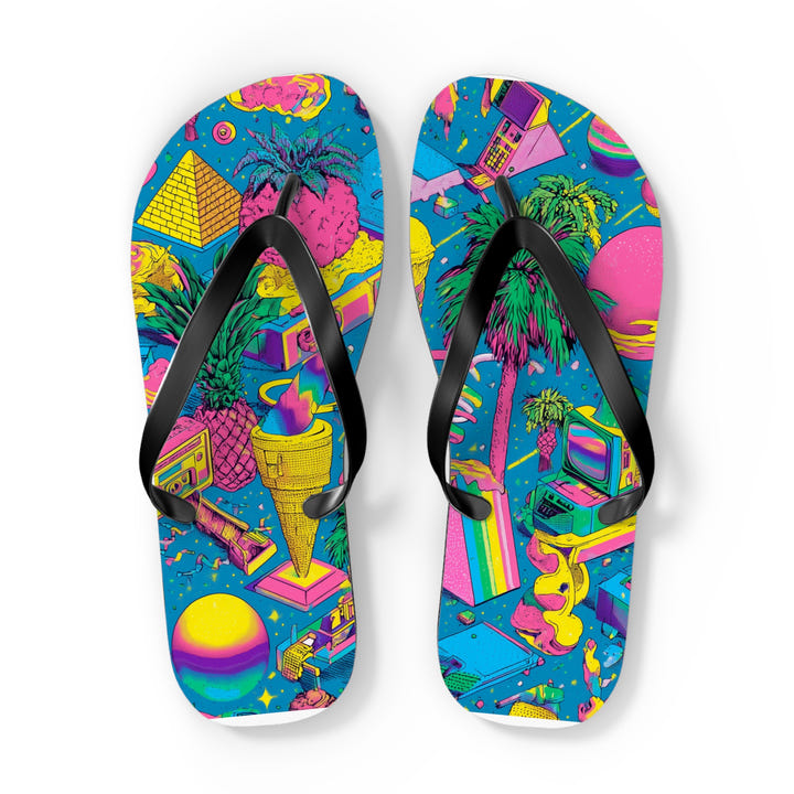 Ice Cream Flip Flops 1986