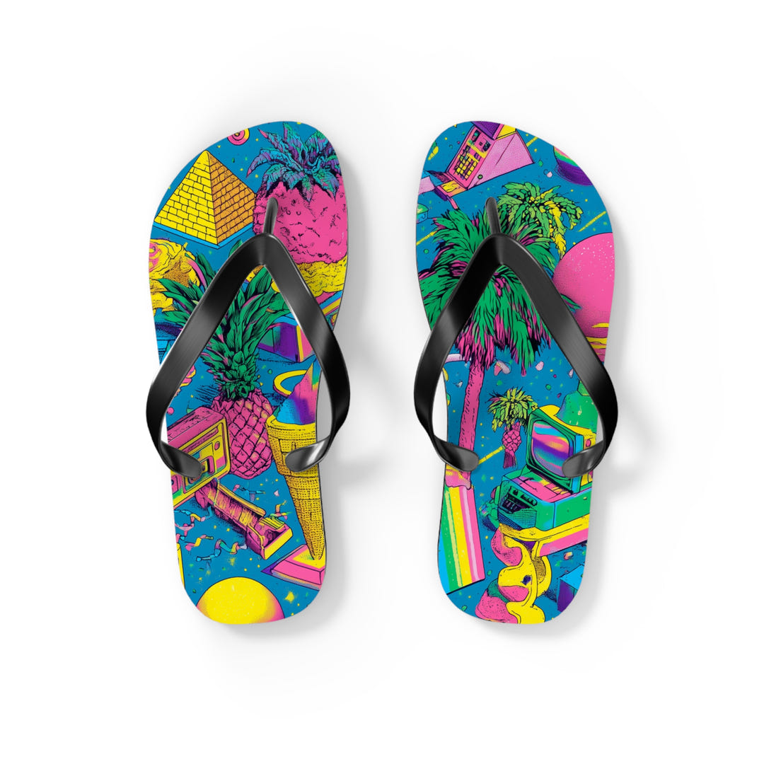 Ice Cream Flip Flops 1986