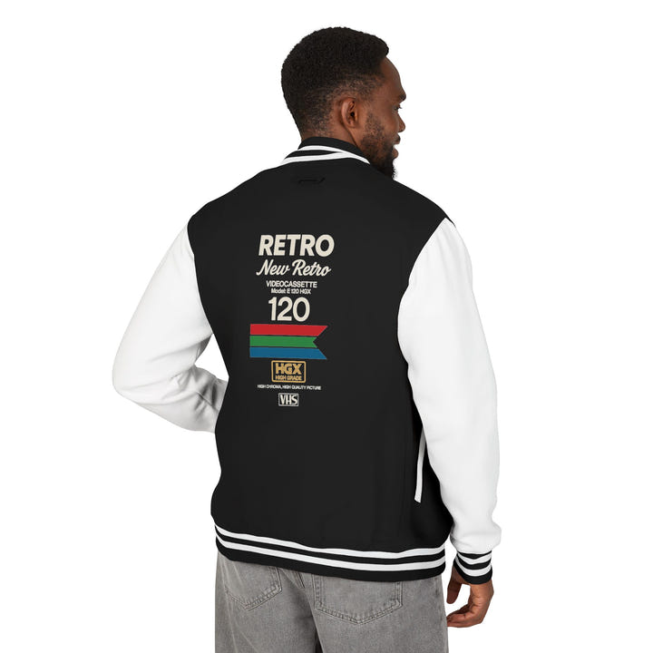 Retro VHS Letterman Jacket